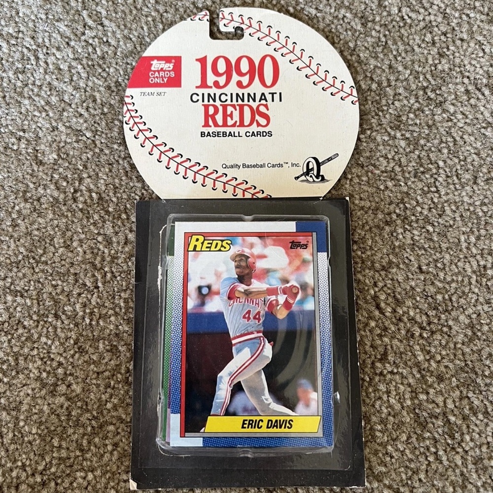 1990 Cincinnati Reds Baseball Cards Topps Cards Team Set